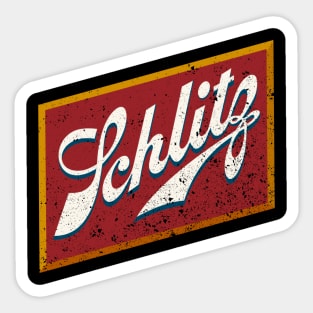 schlitz beer Sticker